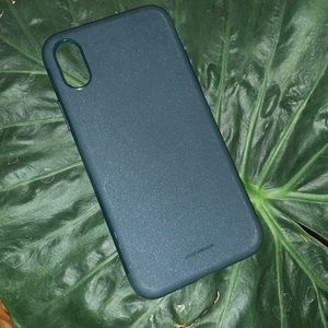 UNBREAKcable iPhone Xs Case (forest green)